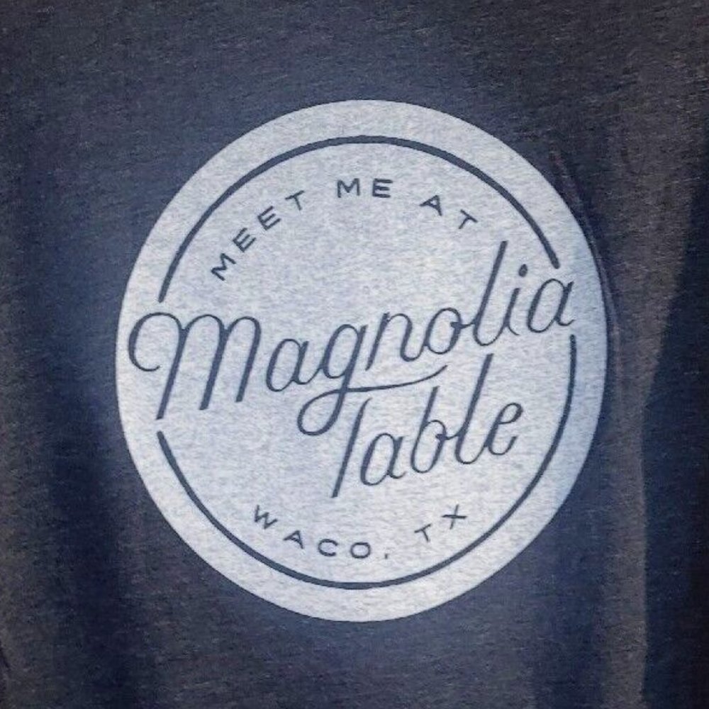 Magnolia Table T-Shirt from the famous Magnolia Silos in Waco!